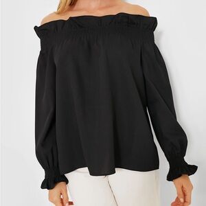 Tuckernuck Off the Shoulder Marguerite Blouse